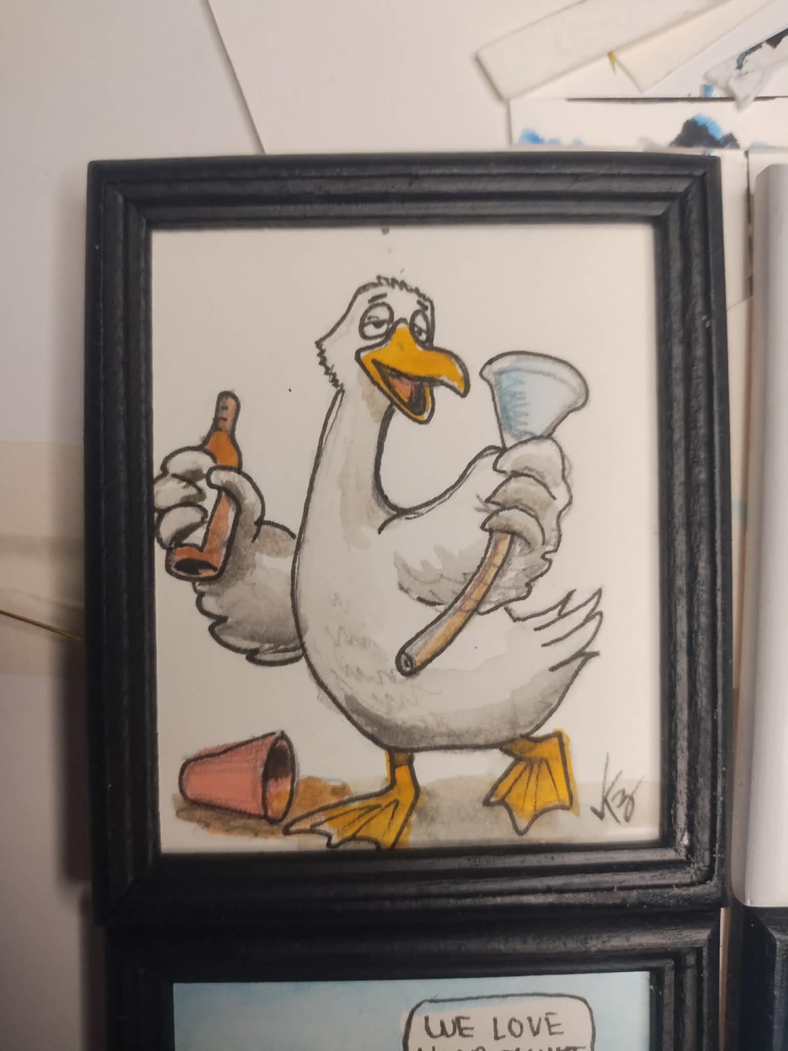 drunk goose