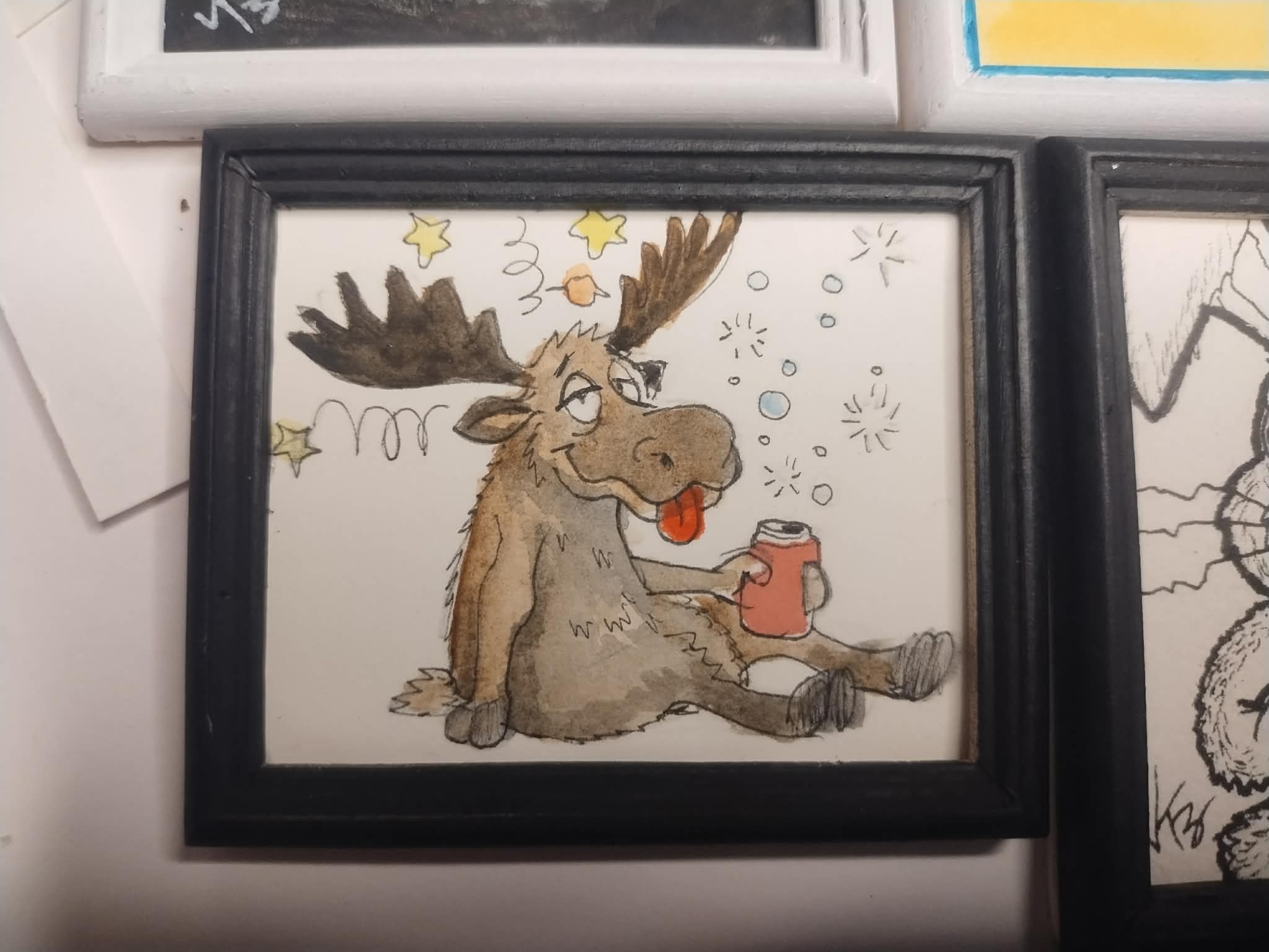 drunk moose