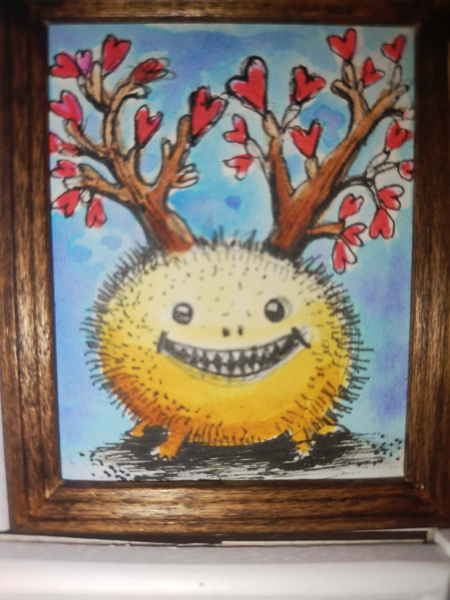 heart tree critter