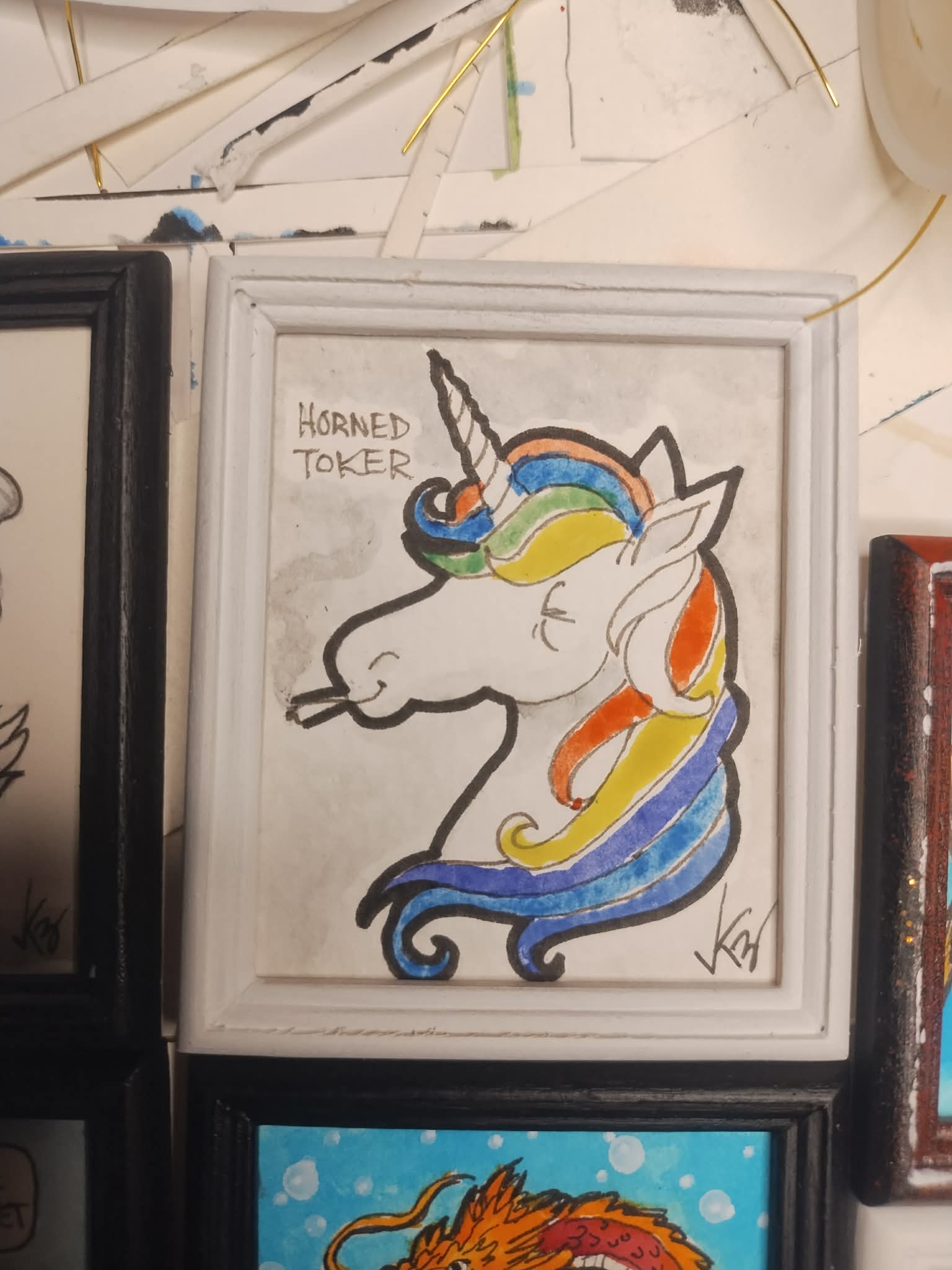 horned toker