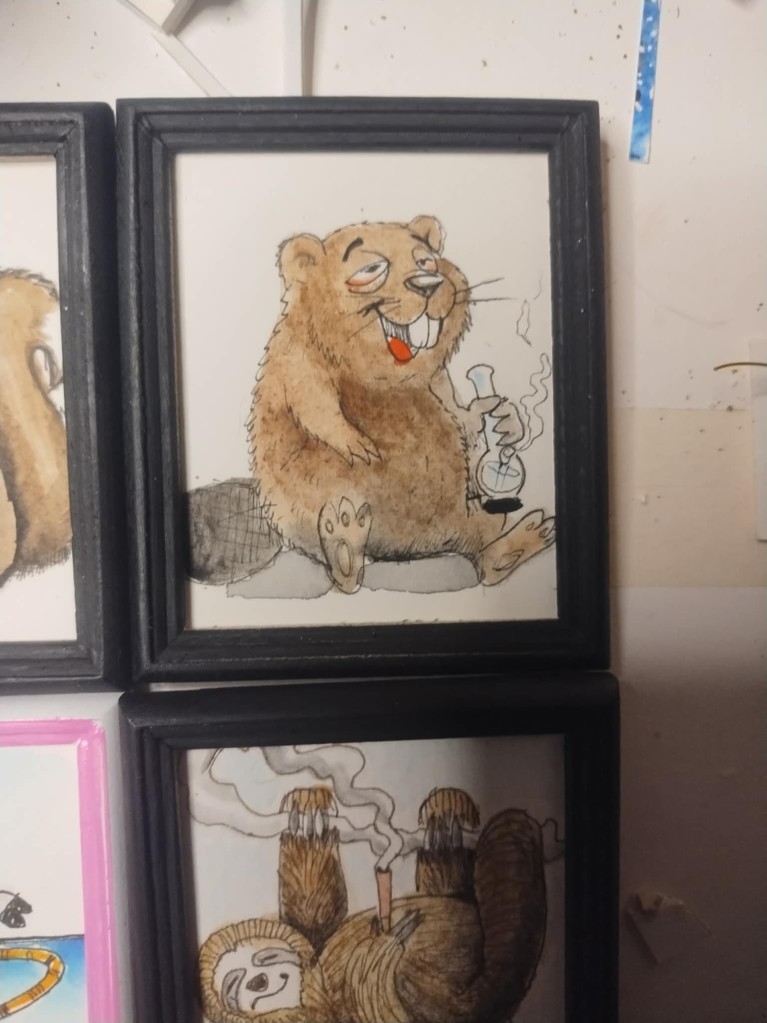 stoned beaver