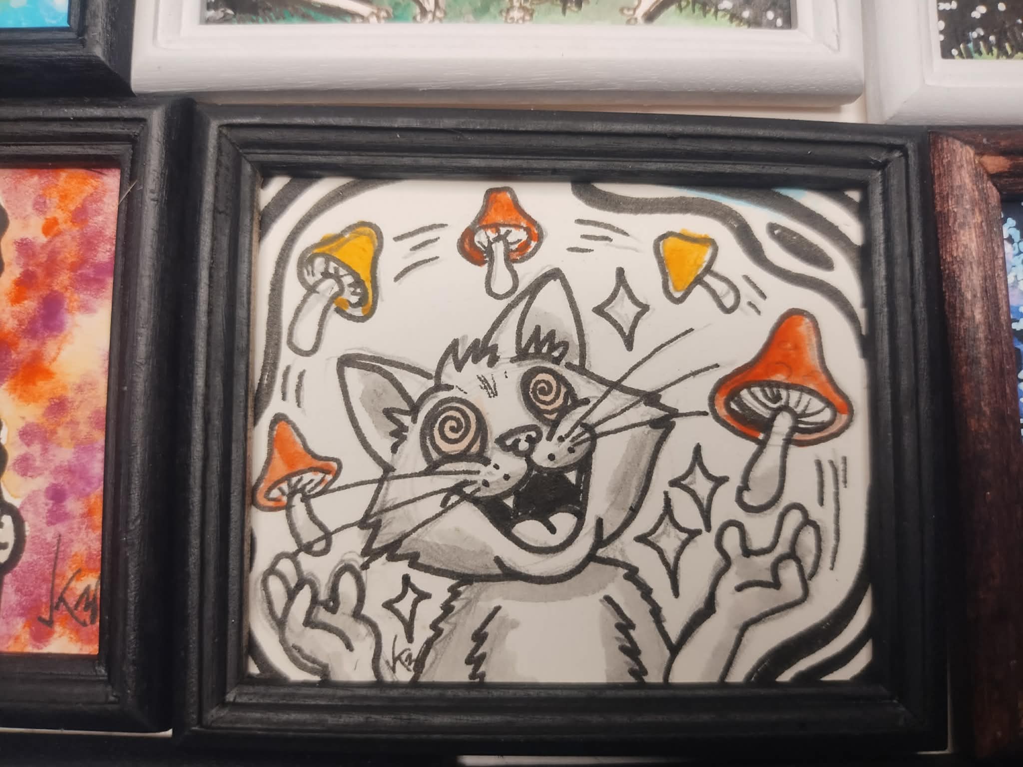 tripping cat